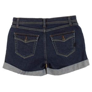 PATAGONIA dark wash cuffed denim shorts 28